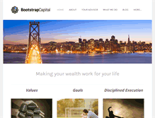 Tablet Screenshot of bootstrapcapital.net